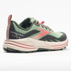 Brooks Cascadia 16 Women's Basil/Duffel Bag/Coral -On Running Sales Store 047329 6