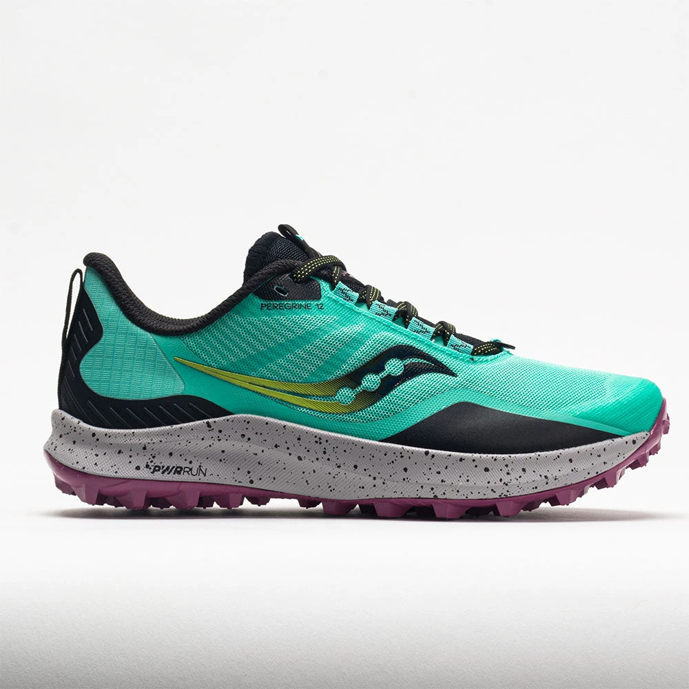 Saucony Peregrine 12 Women's Cool Mint/Acid 3 Saucony Peregrine 12 Women's Cool Mint/Acid