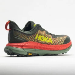 HOKA Mafate Speed 4 Men's Thyme/Fiesta -On Running Sales Store 048635 6