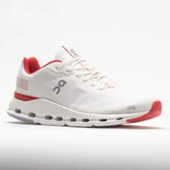 On Running On Cloudnova Form Men's White/Red -On Running Sales Store 048897 5