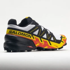 Salomon Speedcross 6 Men's White/Black/Empire Yellow -On Running Sales Store 048962 6