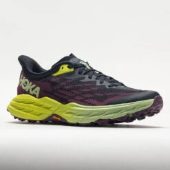 HOKA Speedgoat 5 Women's Blue Graphite/Evening Primrose -On Running Sales Store 049966 5