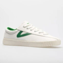 Tretorn Nylite Plus Canvas Women's Vintage White/Green -On Running Sales Store 114564 5