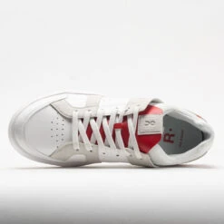 On Running On The Roger Clubhouse Men's White/Red -On Running Sales Store 117181 2