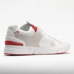 On Running On The Roger Clubhouse Men's White/Red -On Running Sales Store 117181 6