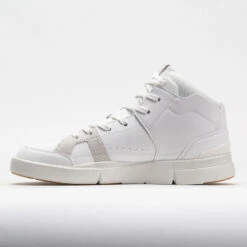 On Running On The Roger Clubhouse Mid Men's White/Sand -On Running Sales Store 117230 1