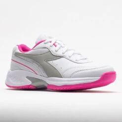 Diadora Challenge 4 SL Junior White/Silver/Rodamine Red 12 Diadora Challenge 4 SL Junior White/Silver/Rodamine Red -On Running Sales Store 121325 5