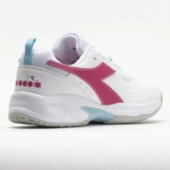 Diadora Challenge 5 SL Junior White/Pinklady 13 Diadora Challenge 5 SL Junior White/Pinklady -On Running Sales Store 121358 6