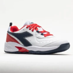Diadora Challenge 5 SL Junior White/Blue Corsair/Fiery Red 12 Diadora Challenge 5 SL Junior White/Blue Corsair/Fiery Red -On Running Sales Store 121359 5