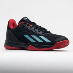 Adidas CourtFlash Junior Black/Preloved Blue/Better Scarlet -On Running Sales Store 121368 5