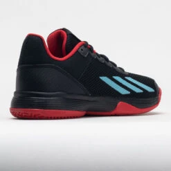 Adidas CourtFlash Junior Black/Preloved Blue/Better Scarlet -On Running Sales Store 121368 6