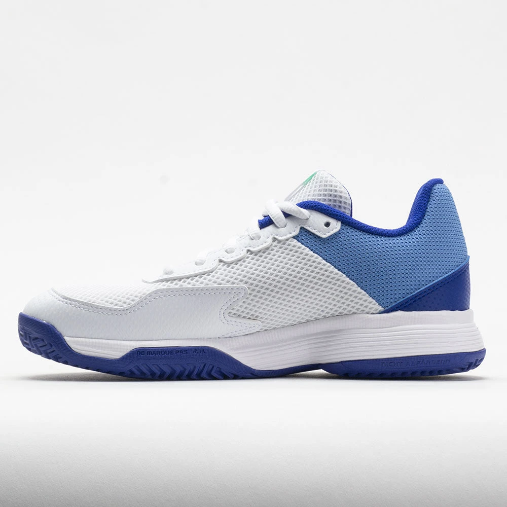 Adidas CourtFlash Junior White/Pulse Mint/Lucid Blue 4 Adidas CourtFlash Junior White/Pulse Mint/Lucid Blue - Image 2