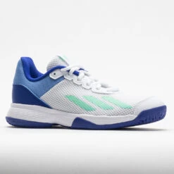 Adidas CourtFlash Junior White/Pulse Mint/Lucid Blue 12 Adidas CourtFlash Junior White/Pulse Mint/Lucid Blue -On Running Sales Store 121369 5