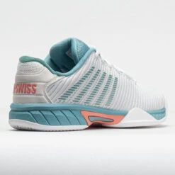 K-Swiss Hypercourt Express 2 Junior Blanc De Blanc/Nile Blue/Desert -On Running Sales Store 121383 6