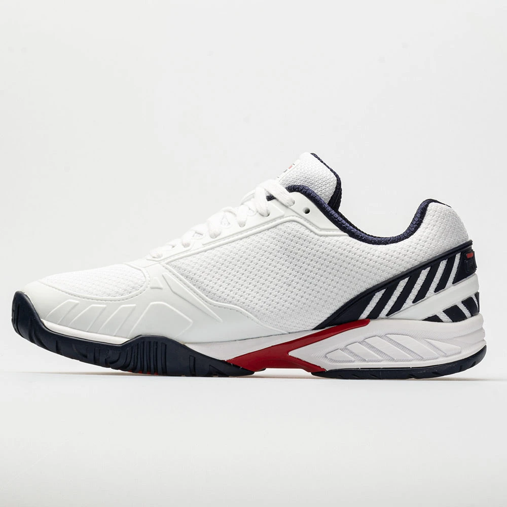 Fila Volley Zone Men's White/Navy/Red 4 Fila Volley Zone Men's White/Navy/Red - Image 2