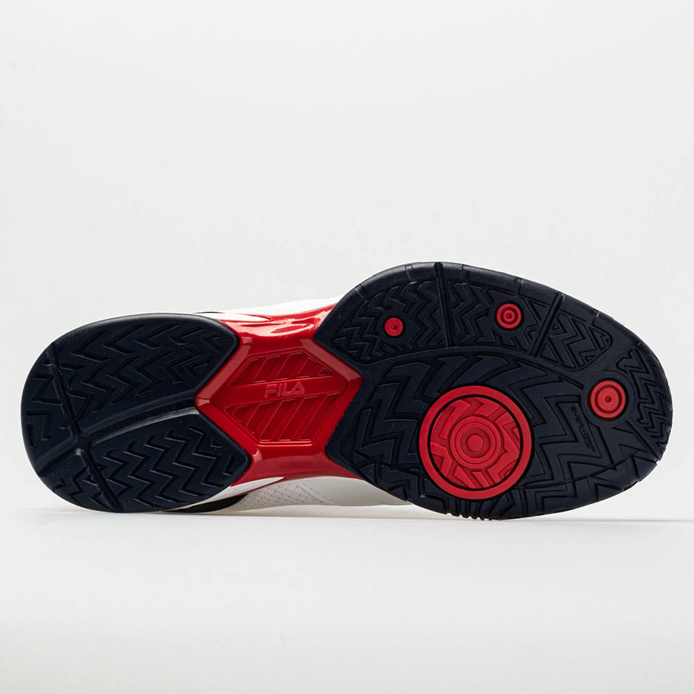 Fila Volley Zone Men's White/Navy/Red 6 Fila Volley Zone Men's White/Navy/Red - Image 4