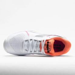 Diadora Trofeo AG Pickleball Women's White/Black/Vermillion Orange 10 Diadora Trofeo AG Pickleball Women's White/Black/Vermillion Orange -On Running Sales Store 370024 2
