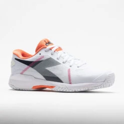 Diadora Trofeo AG Pickleball Women's White/Black/Vermillion Orange 12 Diadora Trofeo AG Pickleball Women's White/Black/Vermillion Orange -On Running Sales Store 370024 5