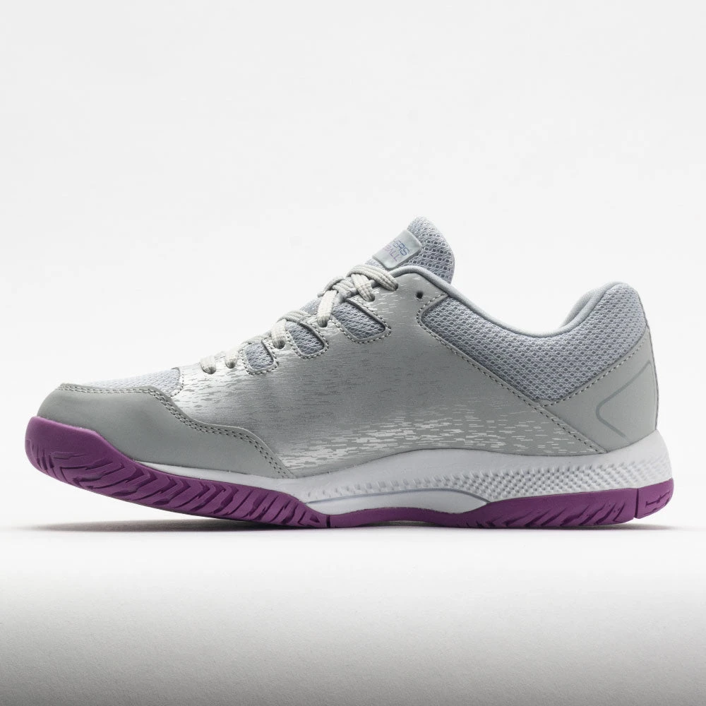 Skechers Viper Court Women's Grey/Purple 4 Skechers Viper Court Women's Grey/Purple - Image 2