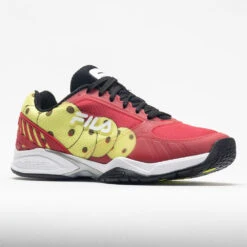 Fila Volley Zone Men's Fila Red/Black/Safety Yellow -On Running Sales Store 370034 5