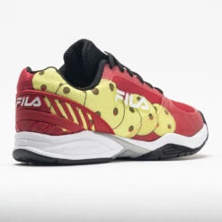 Fila Volley Zone Men's Fila Red/Black/Safety Yellow -On Running Sales Store 370034 6
