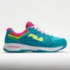 Fila Double Bounce 3 Women's Scuba Blue/White/Safety Yellow -On Running Sales Store 370041 3
