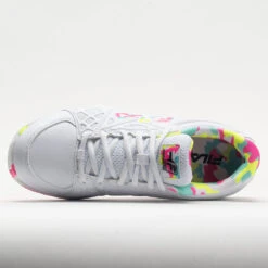 Fila Double Bounce 3 Women's White/White/Multicolor -On Running Sales Store 370043 2
