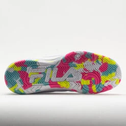 Fila Double Bounce 3 Women's White/White/Multicolor -On Running Sales Store 370043 4