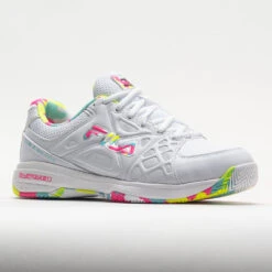Fila Double Bounce 3 Women's White/White/Multicolor -On Running Sales Store 370043 5