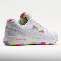 Fila Double Bounce 3 Women's White/White/Multicolor -On Running Sales Store 370043 6