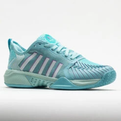 K-Swiss Pickleball Supreme Women's Angel Blue/Sheer Lilac/White -On Running Sales Store 370051 5