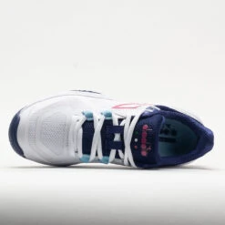 Diadora Trofeo 2 AG Pickleball Women's White/Blueprint/Pink Yarrow -On Running Sales Store 370081 2