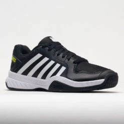 K-Swiss Court Express Pickleball Men's Black/White/Evening Primrose -On Running Sales Store 370086 5