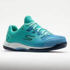 Skechers Viper Court Women's Teal -On Running Sales Store 370098 5