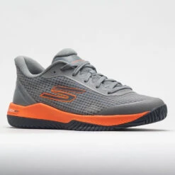 Skechers Viper Court Pro Men's Grey/Orange -On Running Sales Store 370104 5