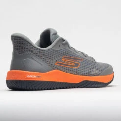 Skechers Viper Court Pro Men's Grey/Orange -On Running Sales Store 370104 6