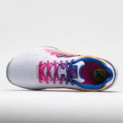 Fila Volley Zone PBF Women's White/Knockout Pink/Mazarine Blue -On Running Sales Store 370107 2