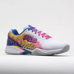 Fila Volley Zone PBF Women's White/Knockout Pink/Mazarine Blue -On Running Sales Store 370107 5