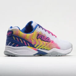 Fila Volley Zone PBF Women's White/Knockout Pink/Mazarine Blue -On Running Sales Store 370107 6