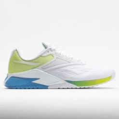 Reebok Nano X2 Women's White/Essential Blue/Acid Yellow