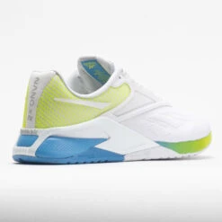 Reebok Nano X2 Women's White/Essential Blue/Acid Yellow -On Running Sales Store 561835 6
