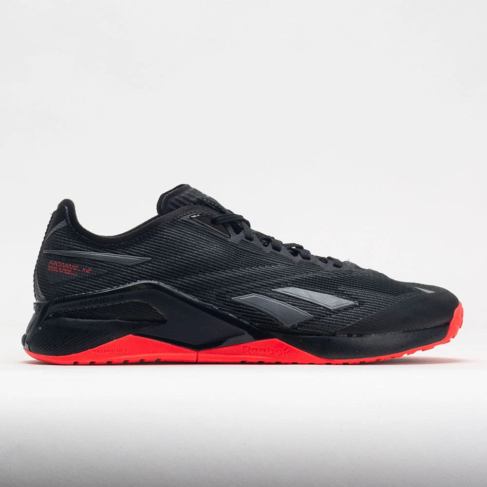 Reebok Nano X2 Froning Men's Core Black/Pure Grey/Neon Cherry 2 Reebok Nano X2 Froning Men's Core Black/Pure Grey/Neon Cherry