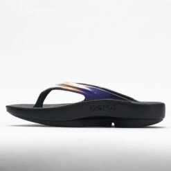 OOFOS OOlala Luxe Women's Black/Calypso -On Running Sales Store 570568 1