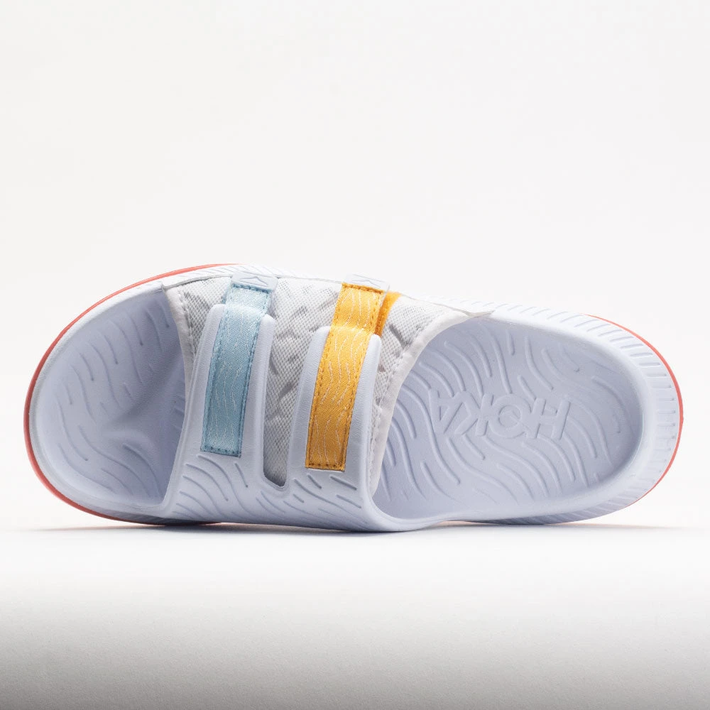 HOKA Ora Luxe Unisex White/Camellia 4 HOKA Ora Luxe Unisex White/Camellia - Image 2