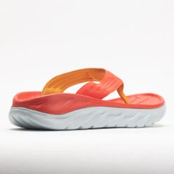 Hoka One One Ora Recovery Flip Men's Fiesta/Amber Yellow -On Running Sales Store 570590 6