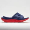 HOKA Ora Slide 3 Unisex Bellwether Blue/Red Alert -On Running Sales Store 570614 3